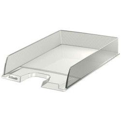Esselte Europost Document Tray - Transparent Plastic - Vertical Format - A4 - Crystal
