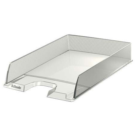 Esselte Europost Document Tray - Transparent Plastic - Vertical Format - A4 - Crystal