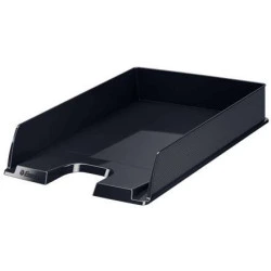 Esselte Europost Vivida Document Tray - Vertical Format - A4 - Space for ID Label - Black