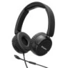 Energy Sistem Urban Auscultadores com Fio - DeepBass - Fita Extensível - Microfone Integrado - Ligação USB-C - Cor Preto
