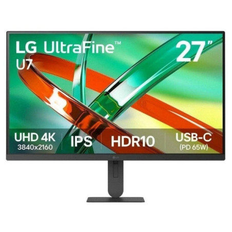 LG 27U730B-B Monitor LED 27" IPS UltraHD 4K 60Hz HDR10 - Respuesta 5ms - Ajustable en Altura - HDMI, Displayport, USB-C, USB-A -