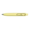 Uni-ball One P Boligrafo Retractil con Punta Fina 0.5mm - Agarre Suave y Comodo - Tinta Color Negro - Cuerpo de Color Amarillo B