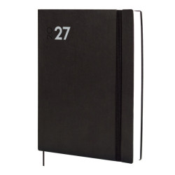 Finocam Dynamic Mara Agenda Profesional - Anual 2027 - 1 Dia por Pagina - Formato Y12 - 210x270mm - Goma Elastica - Tapa Blanda