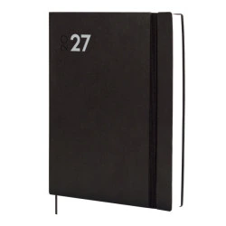 Finocam Dynamic Mara Agenda Profesional - Anual 2027 - 1 Dia por Pagina - Formato Y12 - 210x270mm - Goma Elastica - Tapa Blanda