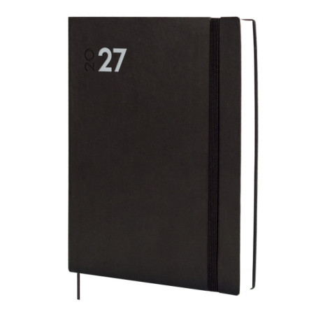 Finocam Dynamic Mara Agenda Profesional - Anual 2027 - 1 Dia por Pagina - Formato Y12 - 210x270mm - Goma Elastica - Tapa Blanda