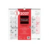 Finocam Neutro Calendario de Pared - Anual 2027 - Mes Vista - Formato L - 340x320mm - Espiral Doble - Papel de 120g/m2 - Espacio