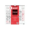 Finocam Neutro Calendario de Pared en Catalan - Anual 2027 - Mes Vista - Formato L - 340x320mm - Espiral Doble - Papel de 120g/m