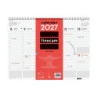 Finocam Neutro Vade Calendario en Catalan - Anual 2027 - Semana Vista Vertical - 420x310mm - Espiral Doble - Papel de 90g/m2 - E
