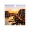 Finocam Venecia Calendario de Pared Internacional - 16 Meses 26/27 - Mes Vista - 180x180mm - Papel de 170g/m2 - Imagenes Tematic