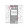 Finocam Chic Calendario de Pared - Anual 2027 - Mes Vista - 300x300mm - Espiral Doble - Papel de 120g/m2 - Espacio para Escribir