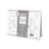Finocam Trendy Chic Calendario de Sobremesa - Anual 2027 - Mes Vista - Formato S - 210x150mm - Espiral Doble - Papel de 120g/m2