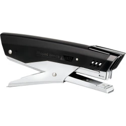 Maped E-4402 Grapadora Metalica de Tenaza - Hasta 25 Hojas - Admite Grapas 24/6 y 26/6 - Profundidad de 45mm - Color Negro