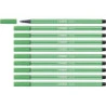 Stabilo Pen 68 Rotulador de Punta de Fibra - Trazo de 1mm aprox. - Tinta con Base de Agua - Color Verde