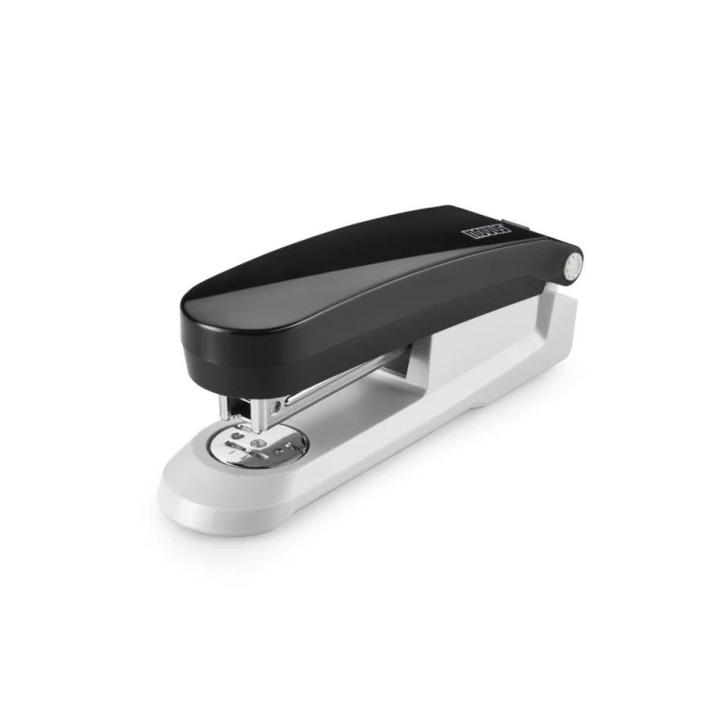 Novus Evolution E 20 Grapadora de Sobremesa + Caja de 200 Grapas 24/6 - Hasta 20 Hojas - Grapado Cerrado, Abierto y Clavado
