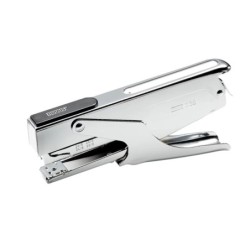 Novus B 38 Plier Stapler - Up to 40 Sheets - For Staples 24/6-24/8 and 26/6-26/8 - Temporary and Permanent Stapling - Chrome
