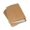 Mariola Pack de 50 Subcarpetas Kraft-Blanco - Formato A4 - Ranura para Fastener - Color Marron/Blanco