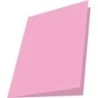 Mariola Pack of 50 Cardboard Subfolders 180gr - A4 Format - Fastener Slot - Pink Color