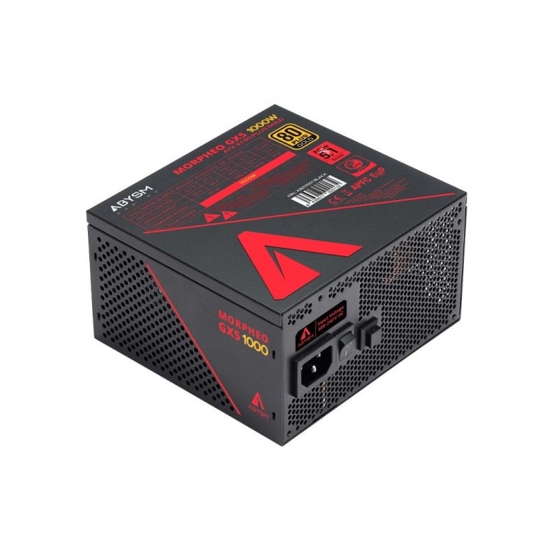 Abysm Gaming Morpheo GX5 1000W Fuente de Alimentacion 80 Plus Gold Full Modular 1000W ATX - Ventilador 120mm