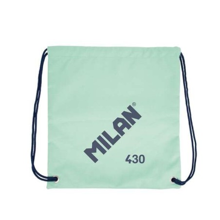 Sac/Sac à dos à grande bande Milan Serie 1918 - Tissu 'ripstop' léger et résistant - Dimensions 34x42x0,7cm - Couleur Vert