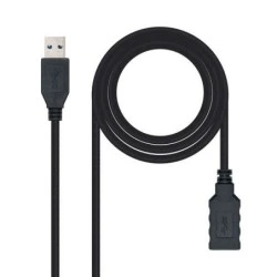 Nanocable USB-A 3.0 Macho para USB-A Fêmea Cabo 2m