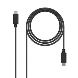 Nanocable USB-C 2.0 Macho para USB-C Macho Cabo 1m