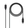 Nanocable USB-C 2.0 Macho para USB-C Macho Cabo 1m