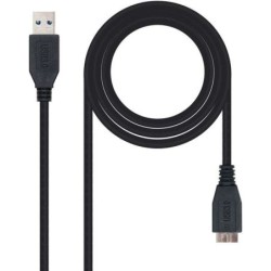 Nanocable USB-A 3.0 Macho para Micro-USB 3.0 Macho Cabo 2m
