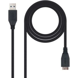 Nanocable USB-A 3.0 Macho para Micro-USB 3.0 Macho Cabo 2m