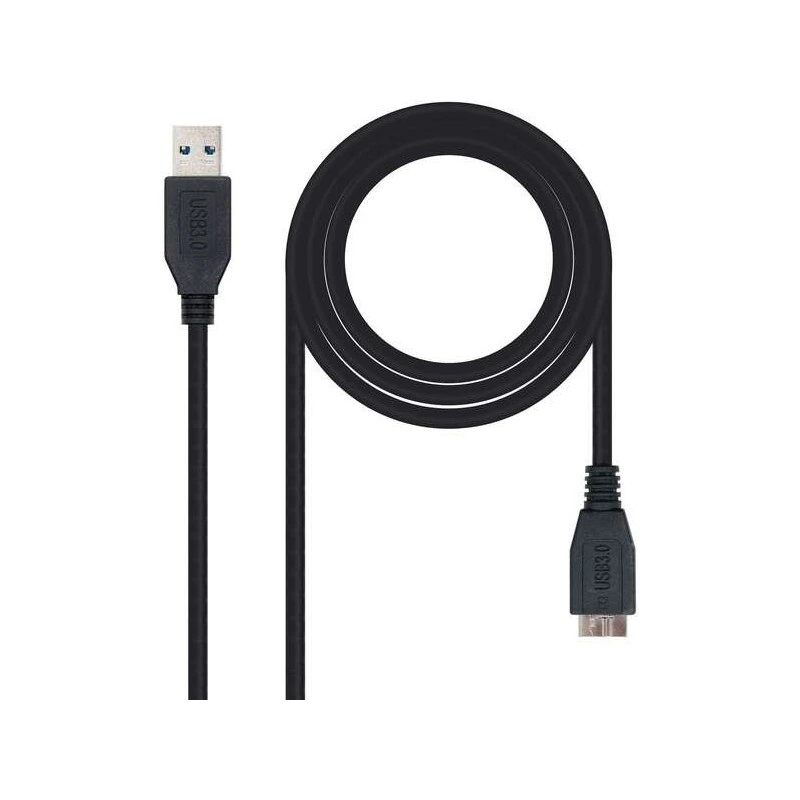 Câble Nanocable USB-A 3.0 mâle vers Micro-USB 3.0 mâle 2 m