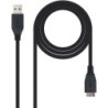 Nanocable USB-A 3.0 Macho para Micro-USB 3.0 Macho Cabo 2m