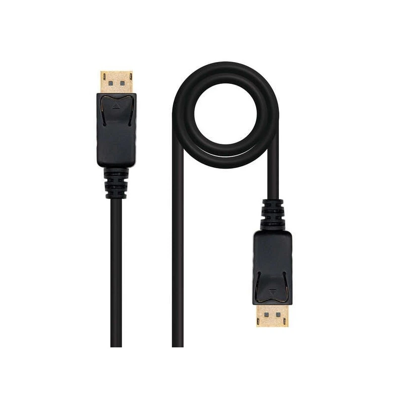 Cabo DisplayPort Nanocable - DP/M - DP/M - 1,5 m - Cor Preto