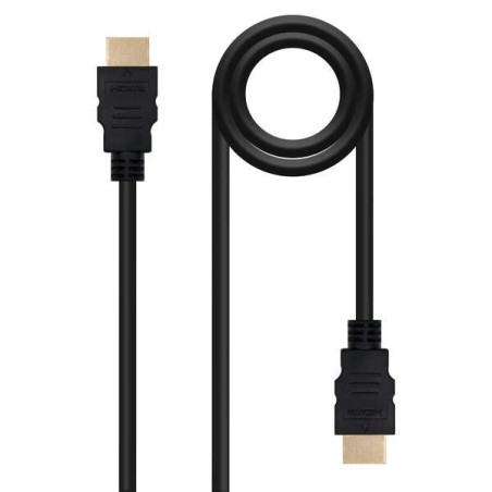 Nanocable HDMI V1,4 Cable (High Speed/Hec) A/M-A/M 10m - Black Color