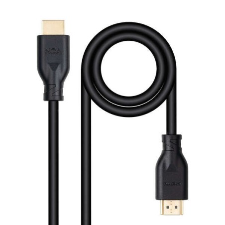Nanocable HDMI V2,0 Cable 4K@60Hz 18Gbps CCS 10m - Black Color