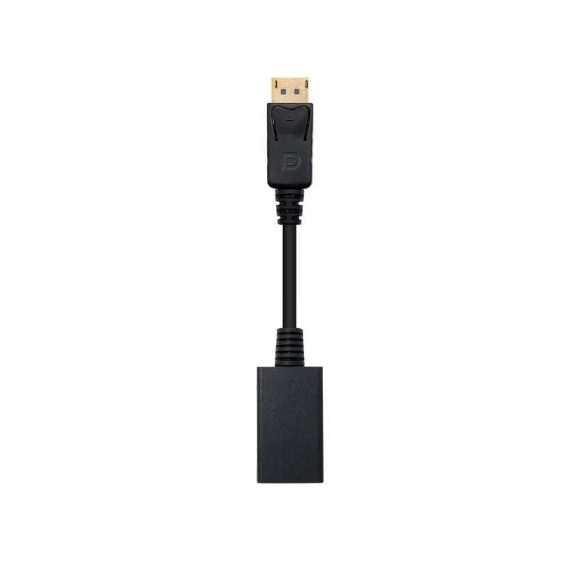 Conversor DisplayPort para HDMI Nanocable - DP/M-HDMI A/H - 15 cm - Cor Preto