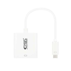 Convertisseur Nanocable USB-C vers HDMI 4K - 15 CM - Blanc