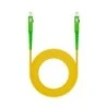 Nanocable Fiber Cable SC/APC-SC/APC Singlemode LSZH 10m - Yellow Color