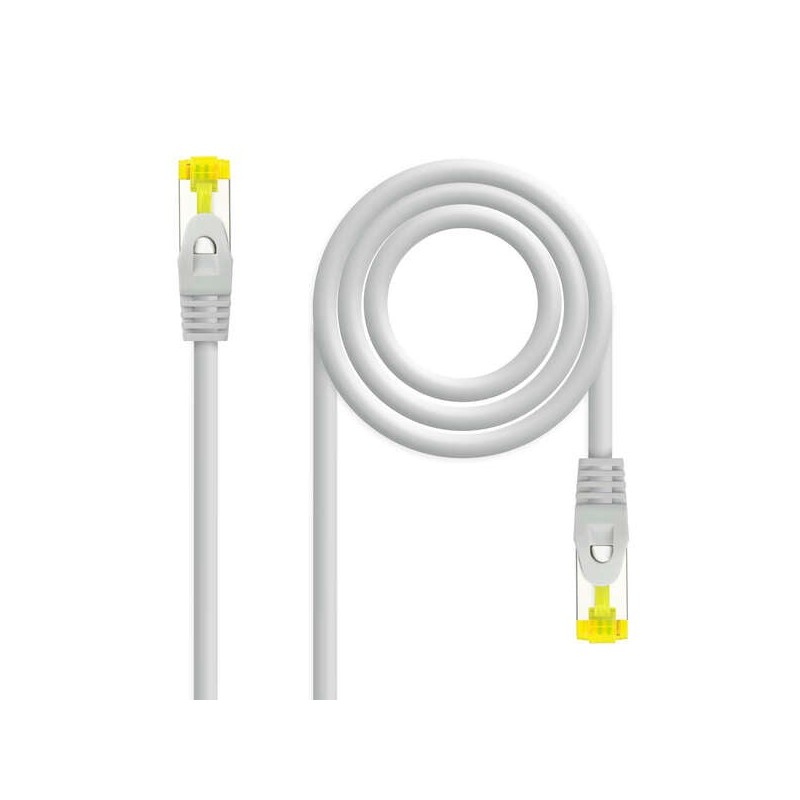 Nanocable Cable de Red Latiguillo RJ45 LSZH Cat.6a SFTP AWG26 5m - Color Gris