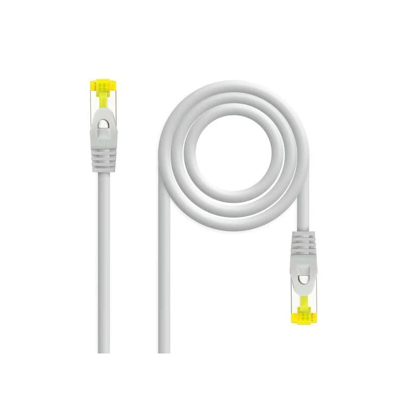 Nanocable Cable de Red Latiguillo RJ45 LSZH Cat.6a SFTP AWG26 5m - Color Gris
