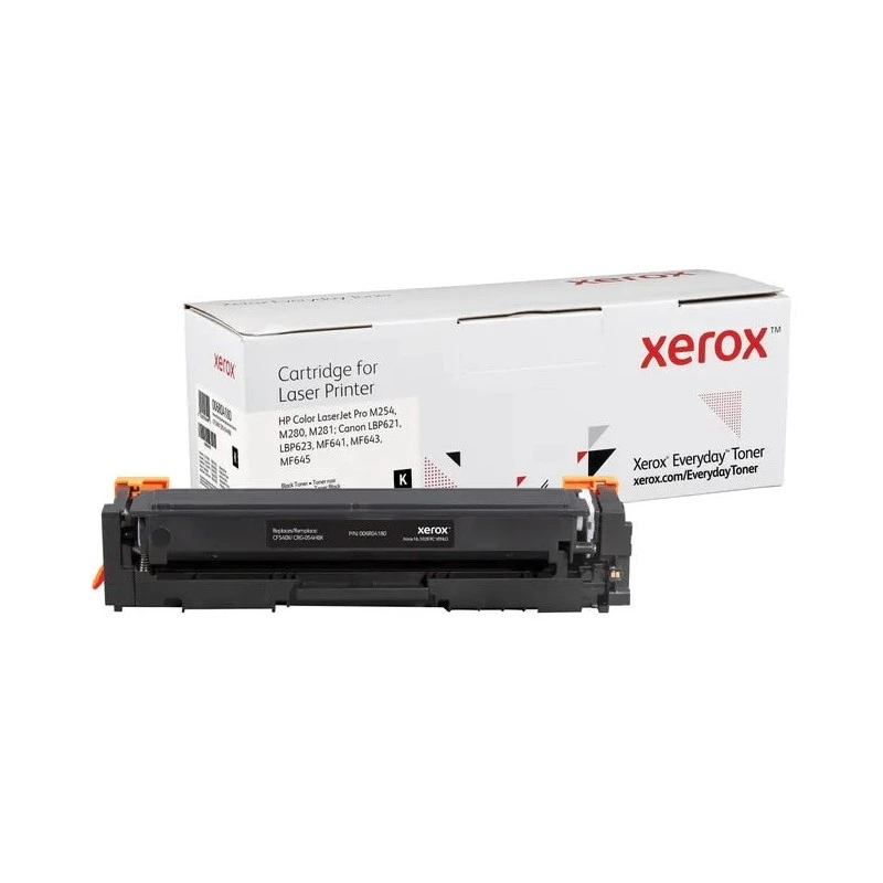 Xerox Everyday HP CF540X Preto Cartucho de Toner Genérico - Substitui 203X