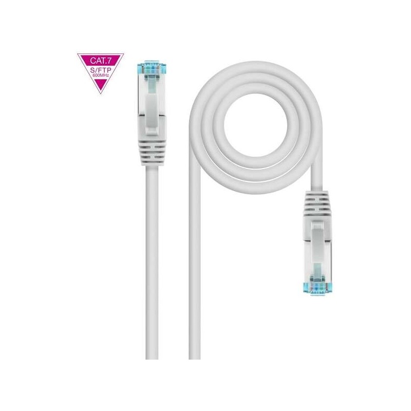 Cabo de rede Nanocable Patch Cord Cat.7 600Mhz LSZH SFTP PIMF AWG26 5m