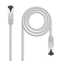 Nanocable Network Cable Patch Cord Cat.8,1 2Ghz LSZH SSTP AWG26 - Length 3m - Color Gray