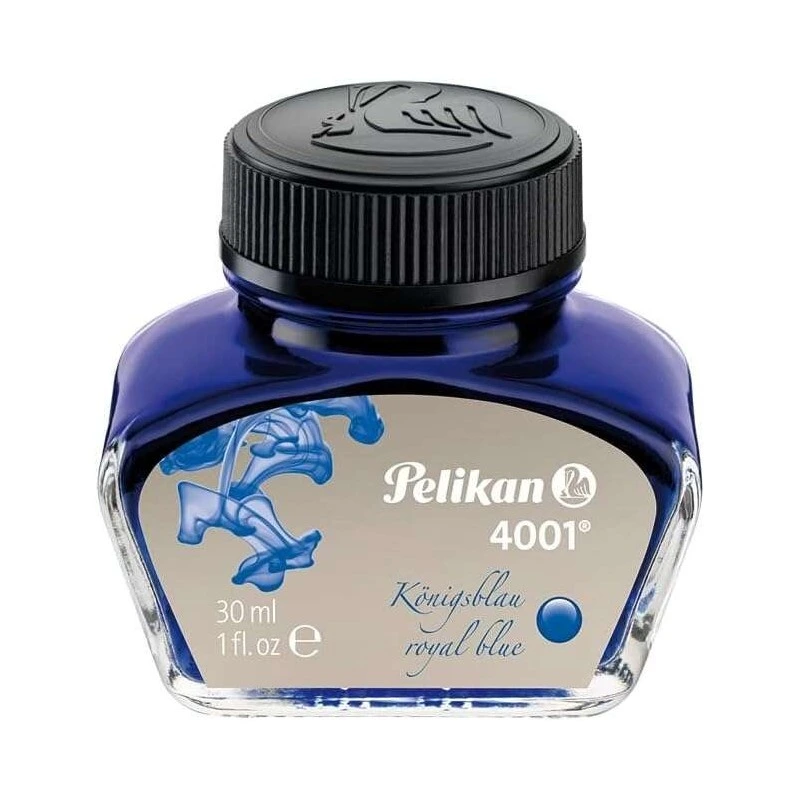Pelikan Ink 4001 No.78 - Frasco de 30ml - Tinta de Alta Qualidade - Frasco de 30ml - para Canetas Tinteiro - Cor Azul Royal