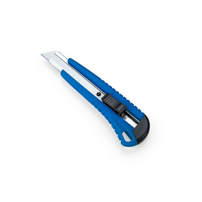Dahle 10865 Basic Cutter with 18mm Blade - Automatic Locking Mechanism - Metal Guide