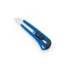 Dahle 10865 Basic Cutter with 18mm Blade - Automatic Locking Mechanism - Metal Guide