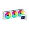 Abysm Oceanic LCD 360 ARGB Liquid Cooling Kit - 3 x 120mm Fans - ARGB Lighting - 2.8" LCD Screen - 2500rpm Pump - 380mm Tubing