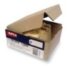 Apli Pack de 1000 Etiquetas con Arandela para Colgar 80 x 38mm - Color Crema