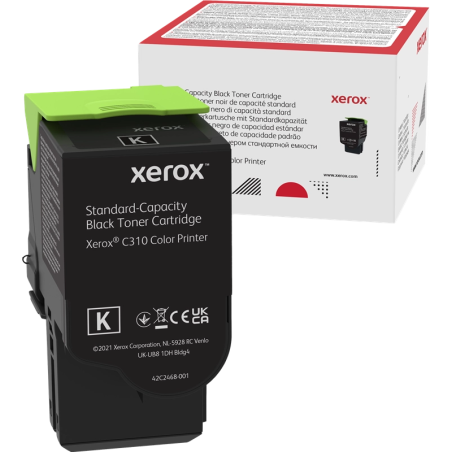Xerox C310/C315 Negro Cartucho de Toner Original - 006R04356