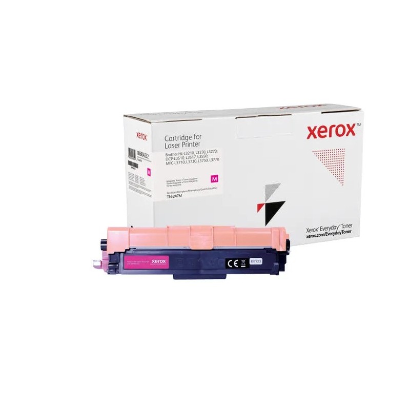 Xerox Everyday Brother TN247/TN243 Magenta Cartucho de Toner Generico - Reemplaza TN247M/TN243M