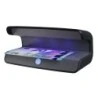 Safescan 75 LED Detector de Billetes Falsos UV - Reflector Integrado - Apto para Pasaportes, Documentos de Identificacion y