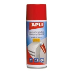Apli Espuma Limpiadora Antiestatica - 400ml - Limpieza Externa de Aparatos Electronicos - Mejora El Rendimiento y Prolonga la